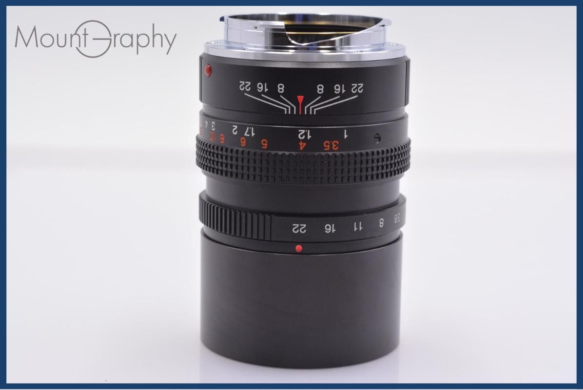 動作保証】 コニカ Konica M-HEXANON LENS 90mm F2.8 後キャップ付 同