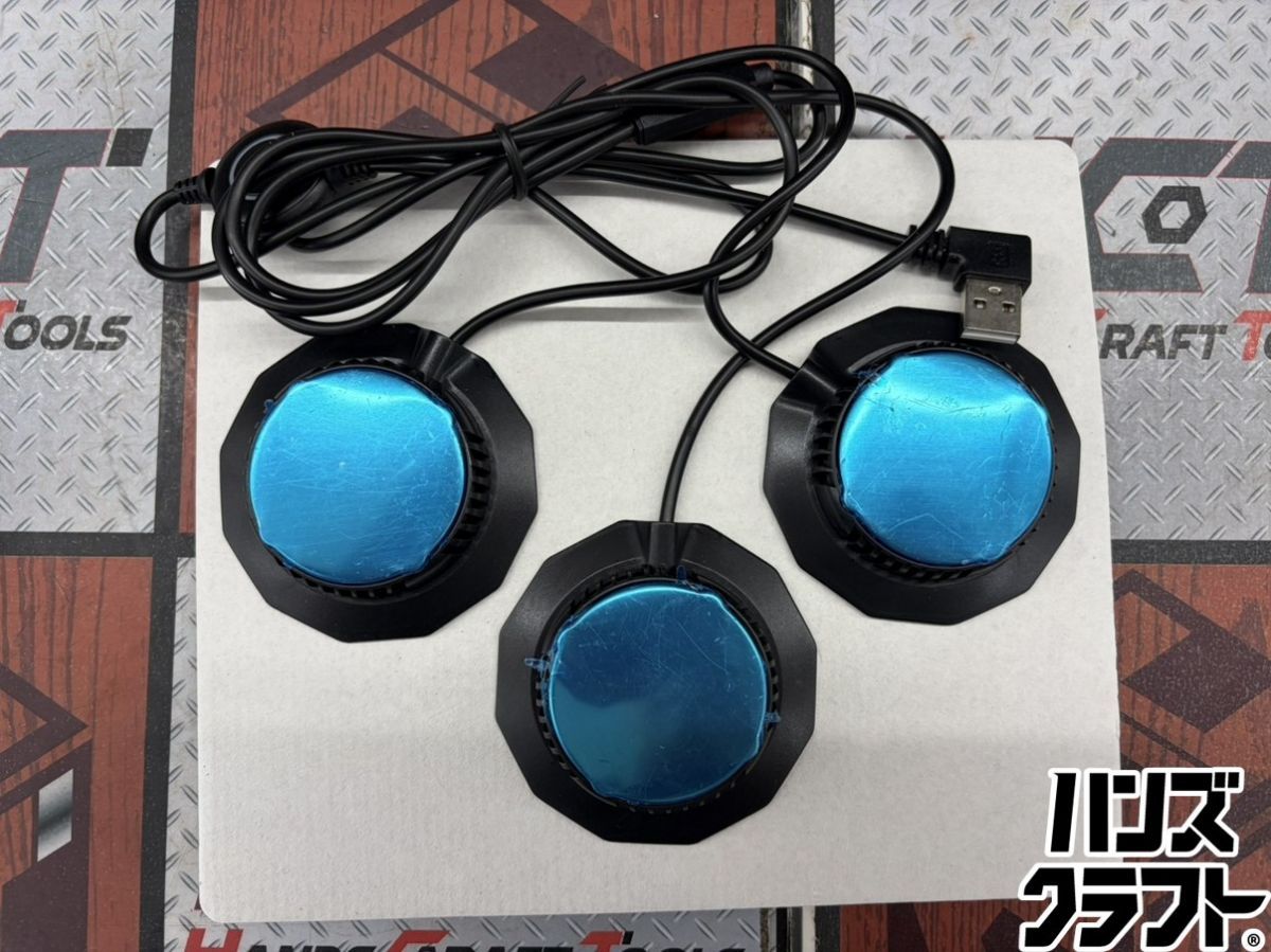 ■【未使用】リンクサス IZPV-SET? ペルチェベストセット XLサイズ カラー黒 バッテリー別売り【ハンズクラフト宮崎新名爪店】
