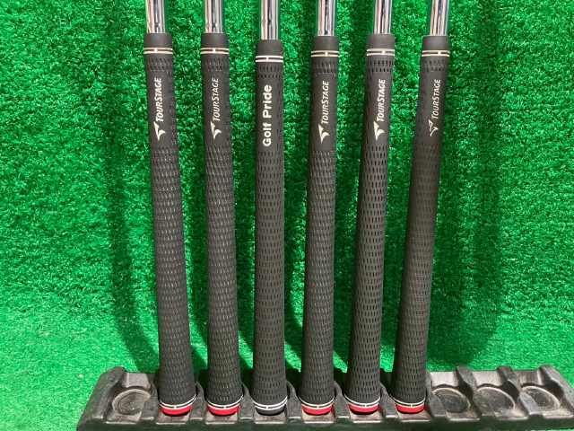 激安[389] アイアンセット ブリヂストン ツアーステージX-BLADE 705 TYPE-M/DG 6本セット/X100/25■和歌山
