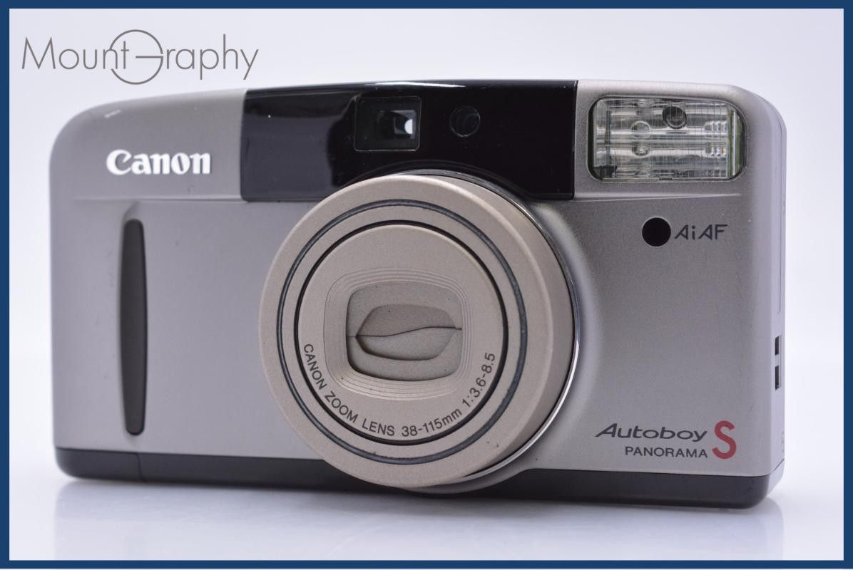 【動作保証】 キヤノン Canon Autoboy S PANORAMA 38-115mm F3.6-8.5 同梱無料 #yk9134