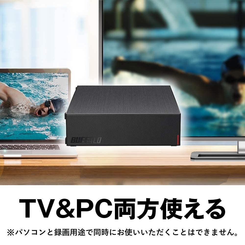 バッファロー USB3.2(Gen.1)対応外付けHDD 6TB ブラック HD-LE6U3-BB [ブラック] [6TB]