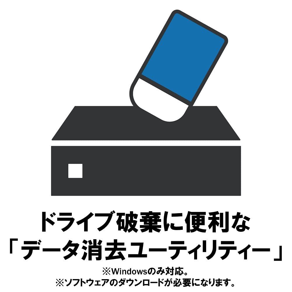 バッファロー USB3.2(Gen.1)対応外付けHDD 6TB ブラック HD-LE6U3-BB [ブラック] [6TB]