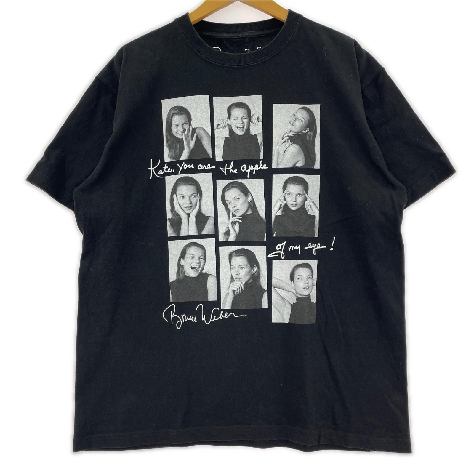 BIOTOP×ﾌﾞﾙｰｽ･ｳｪｰﾊﾞｰ×ｶﾙﾁｬｰﾚｰﾍﾞﾙ10C プリント半袖Ｔシャツ sizeXL/ブラック