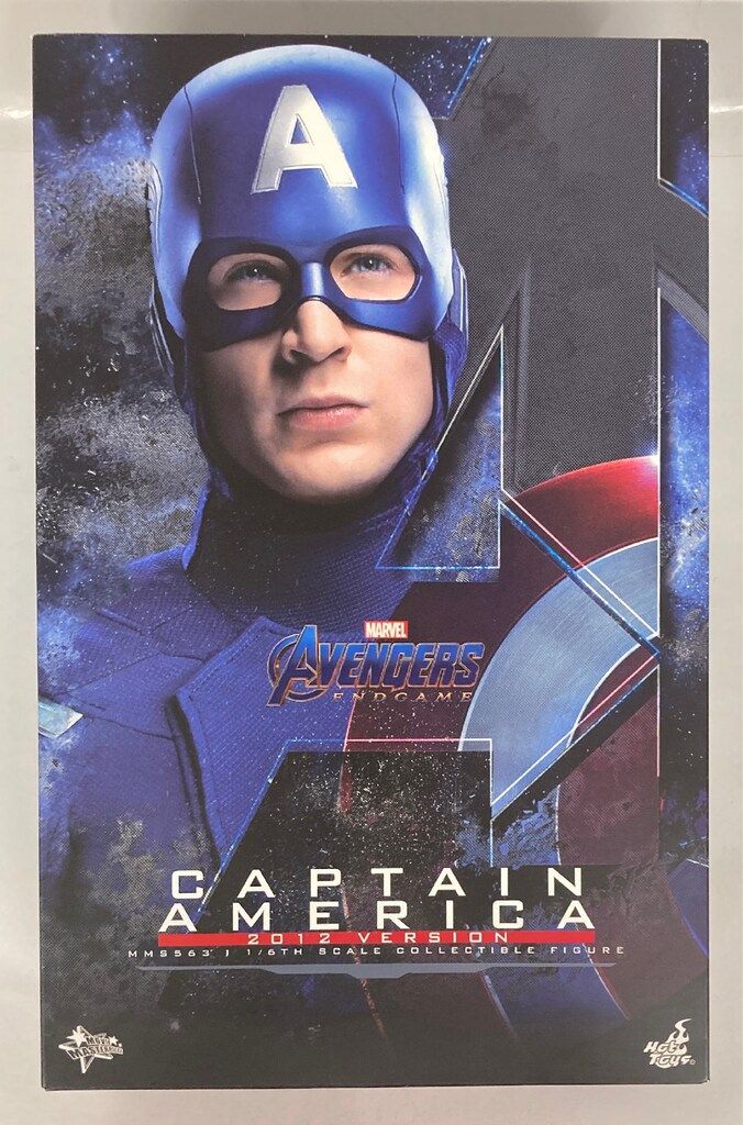 HOTTOYS MOVIE MASTERPIECE AVENGERS / ENDGAME CAPTAIN AMERICA / 2012 VERSION MMS563
