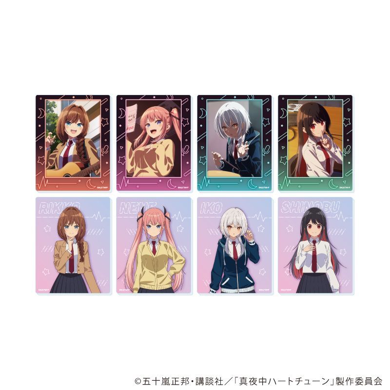 予約】【新品】TVアニメ 真夜中ハートチューン アクリルカード 01 公式