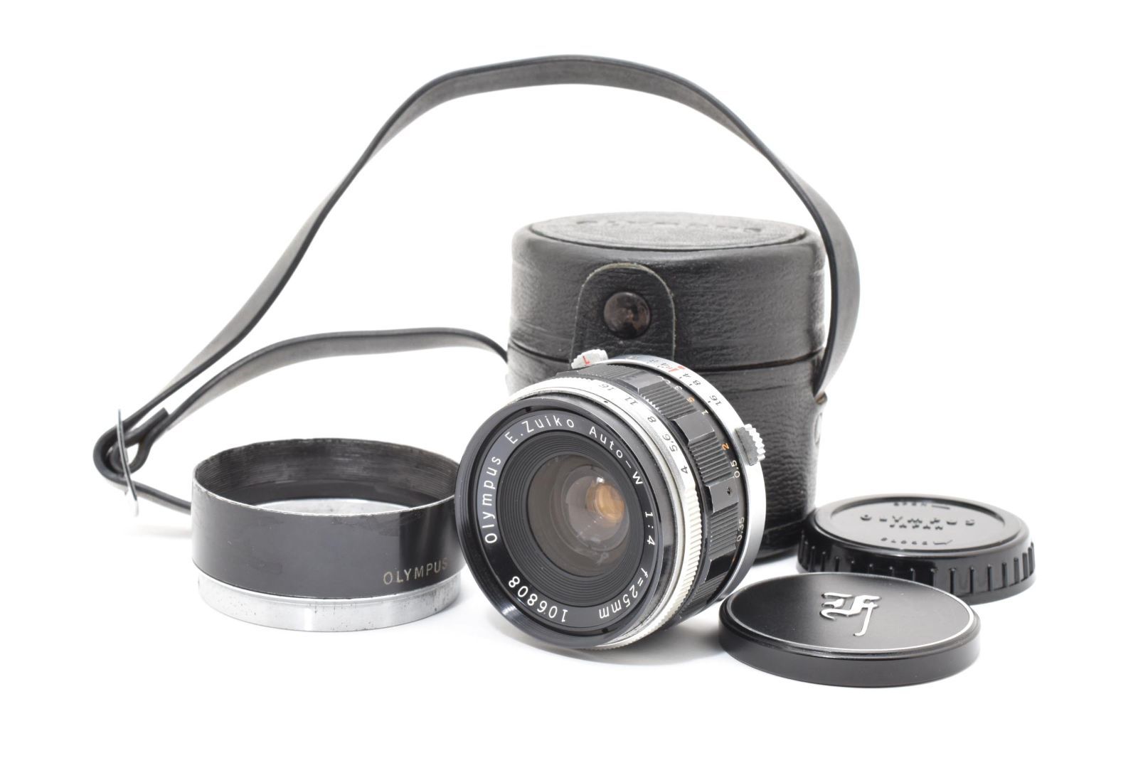 #5198 オリンパス Olympus E.Zuiko Auto-W 25mm f/4 マニュアルレンズ [現状品]