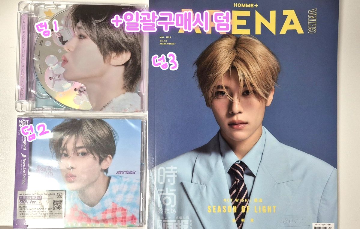 NCT(エヌシーティー)WIND AND WISH シオン主とする グッズ まとめ