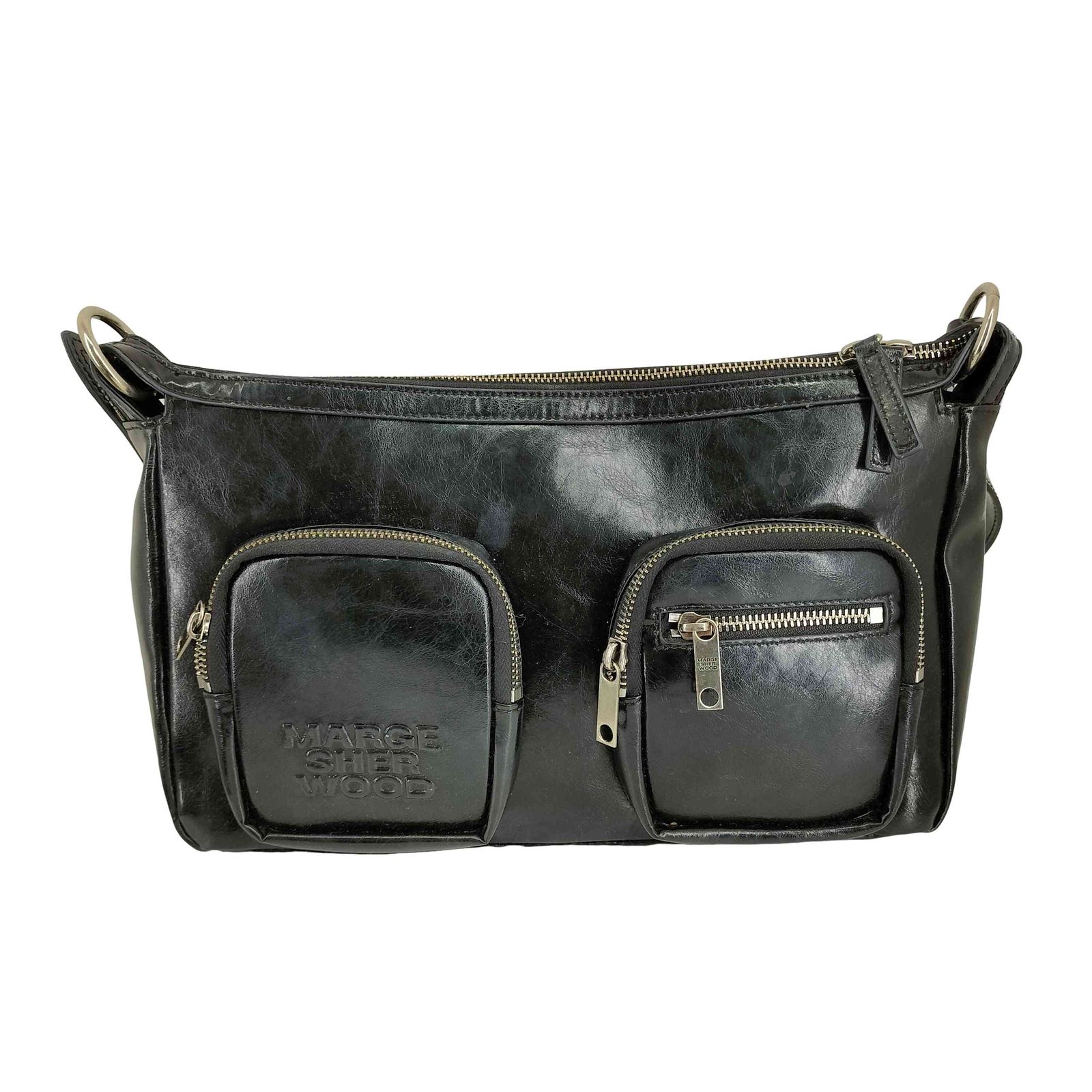 ユーズドフルギ USED古着 MARGE SHER WOOD OUTPOCKET HOBO レディース 表記無