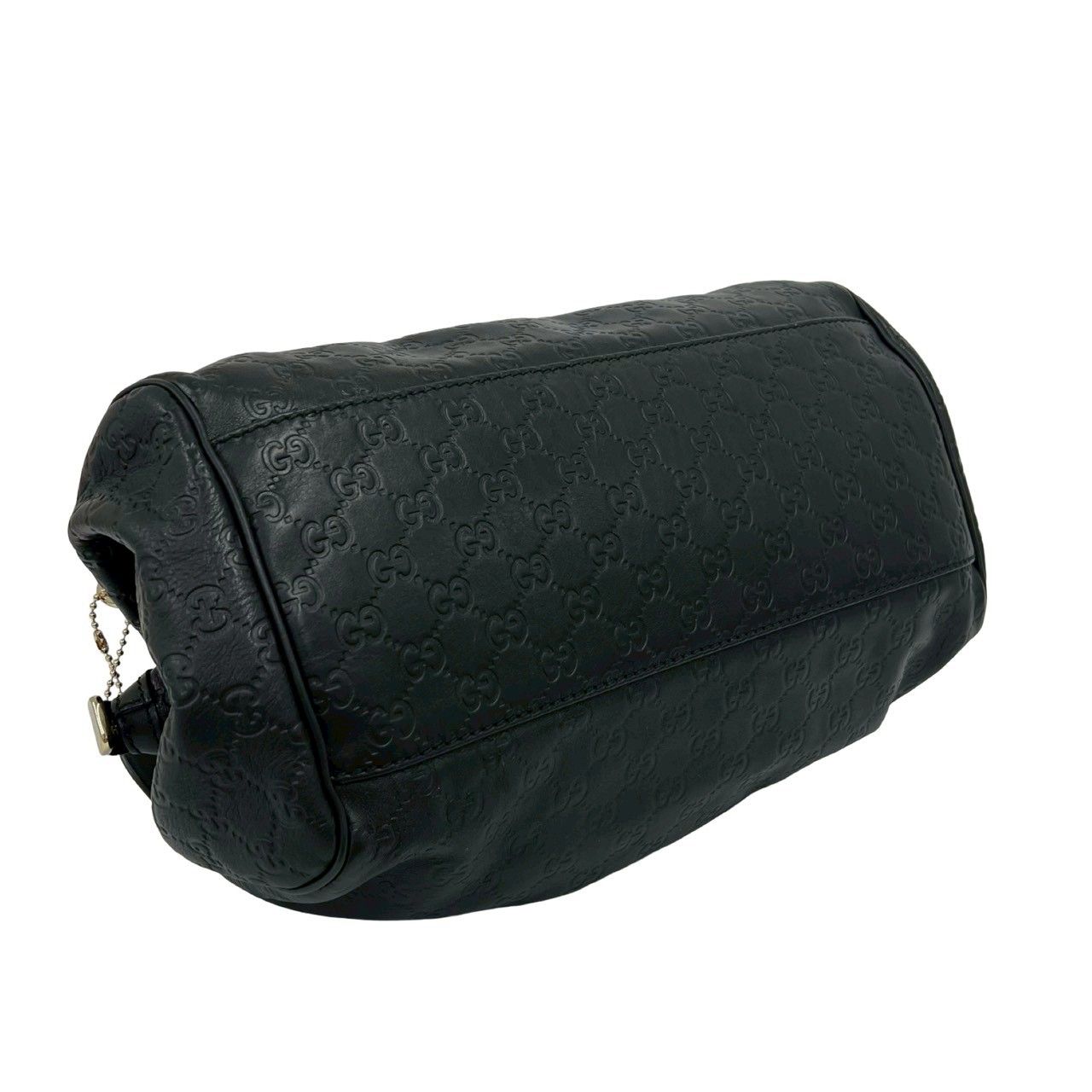 極 美品 GUCCI グッチ スーキー シマ レザー 本革 2way ハンドバッグ