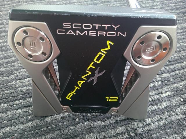 中古 パター タイトリスト PHANTOM X 12/オリジナルスチール[34]//3.5[3660]■博多