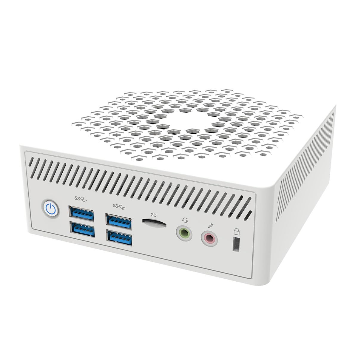 リンクスインターナショナル Intel® Processor N100搭載 高性能ファンレスミニPC LN100W-8/256-W11Pro(N100) 8 GBメモリ、256 GB M.2 SATA SSD搭載 3画面出力対応 小型パソコン