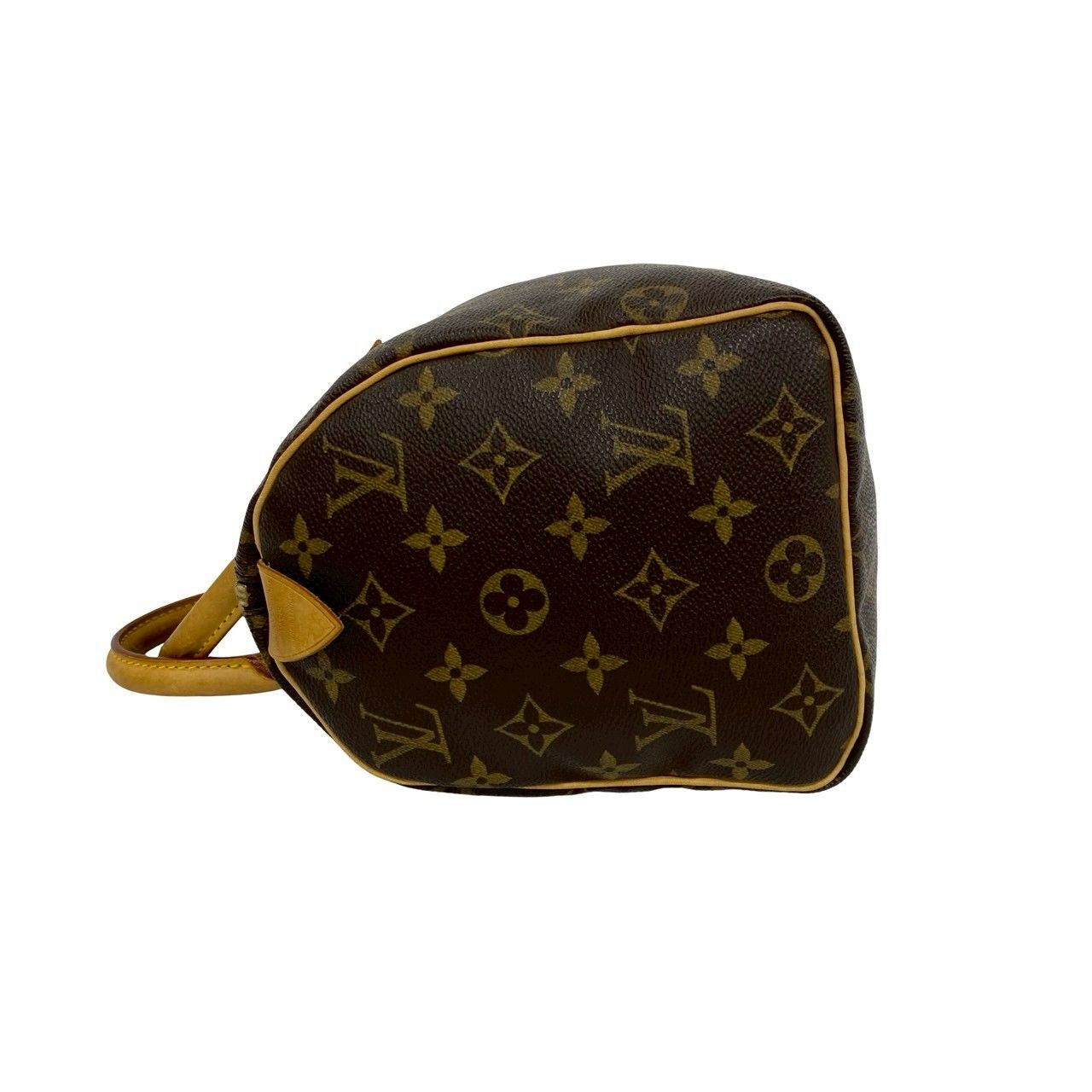 極 美品 LOUIS VUITTON ルイヴィトン スピーディ 25 モノグラム レザー