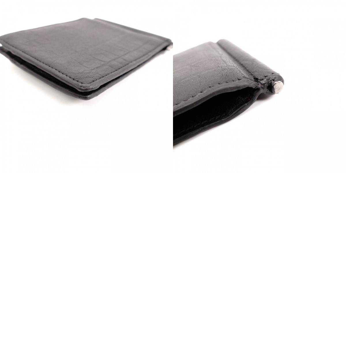 SAINT LAURENT サンローラン マネークリップ クロコ 型押し カサンドラ