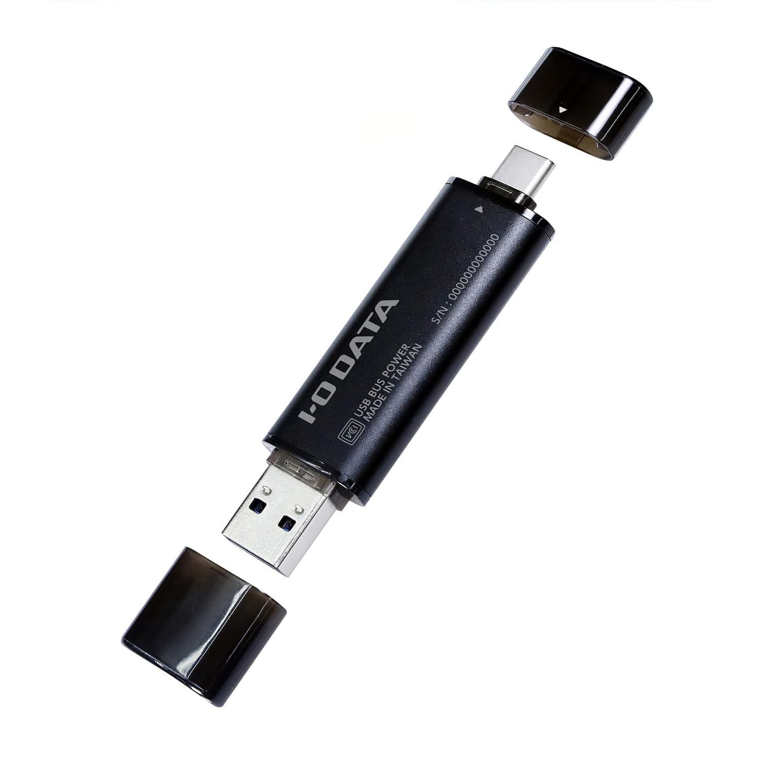 IODATA スティックSSD 500GB Type-A/C 両対応 10Gbps USB3.2Gen2対応 読込1000MB/s 【iPhone/iPad/Windows/Mac/PS5】小型 ポータブル 日本メー [Type-A&C両対応] [500GB]