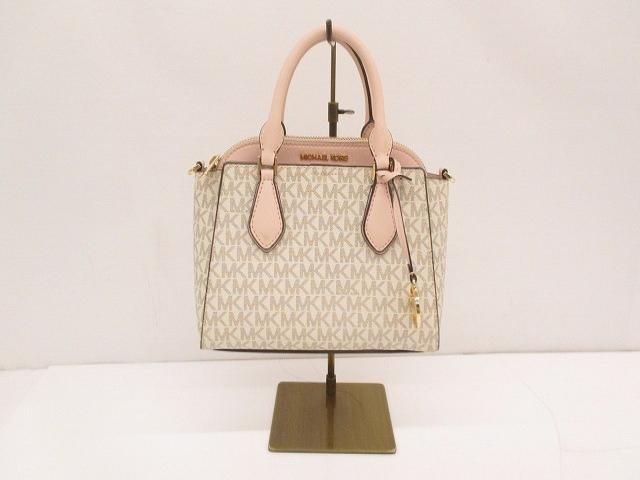 優良品 マイケルコース MICHAEL KORS ダリア スモール サッチェル 2IN1 35S1GDIC1B ハンド ショルダーバッグ 2way ピンク ベージュ レディ