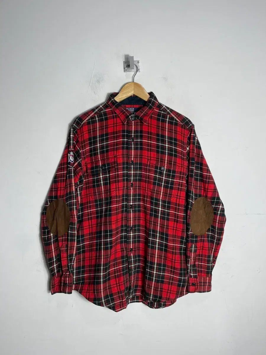 ポロラルフローレン CHECK シャツ レッド