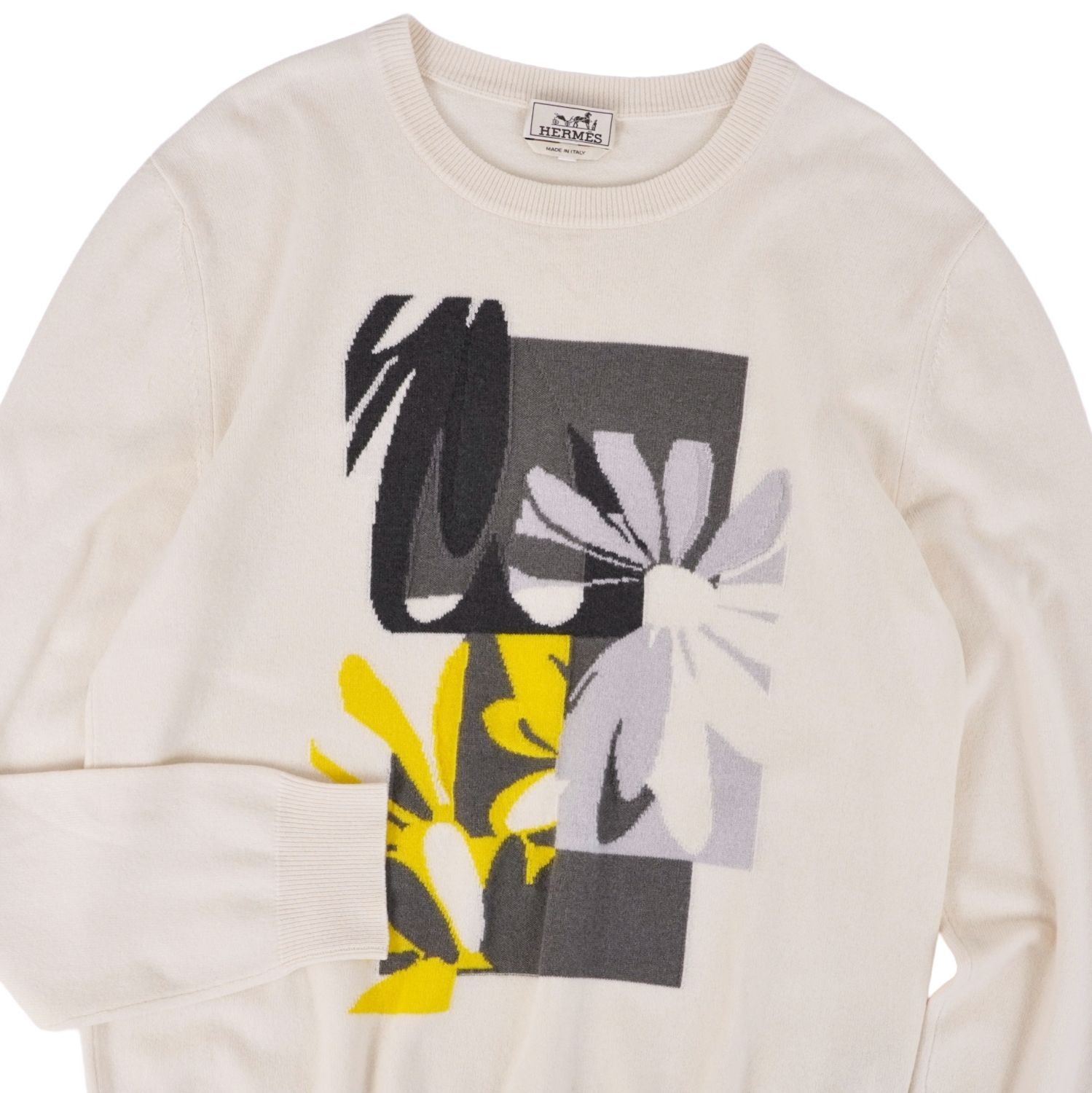 極美品 エルメス HERMES ニット 22SS セーター ロングスリーブ 長袖