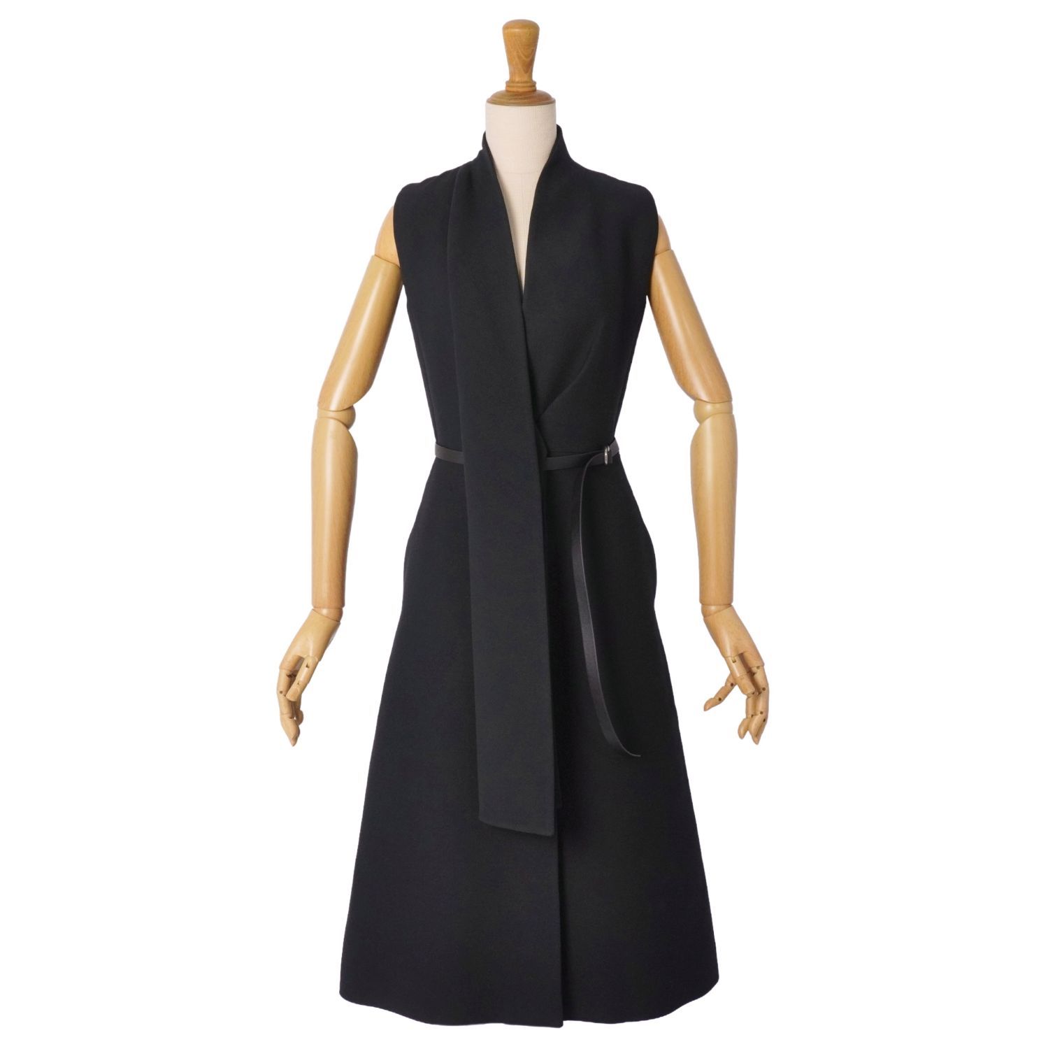 極美品 クリスチャンディオール Christian Dior ワンピース ベルト