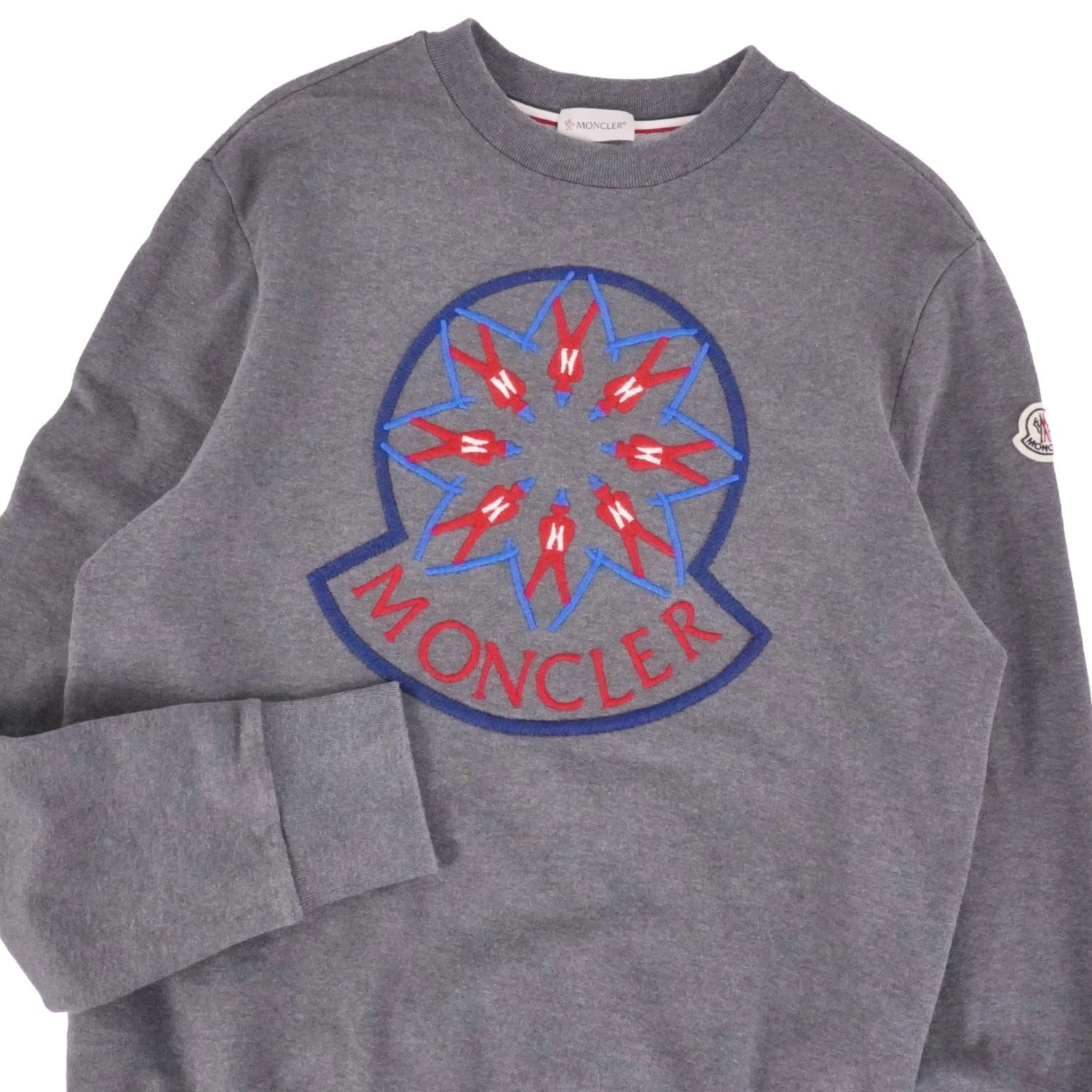 極美品 モンクレール MONCLER スウェット 2021 トレーナー ロングス
