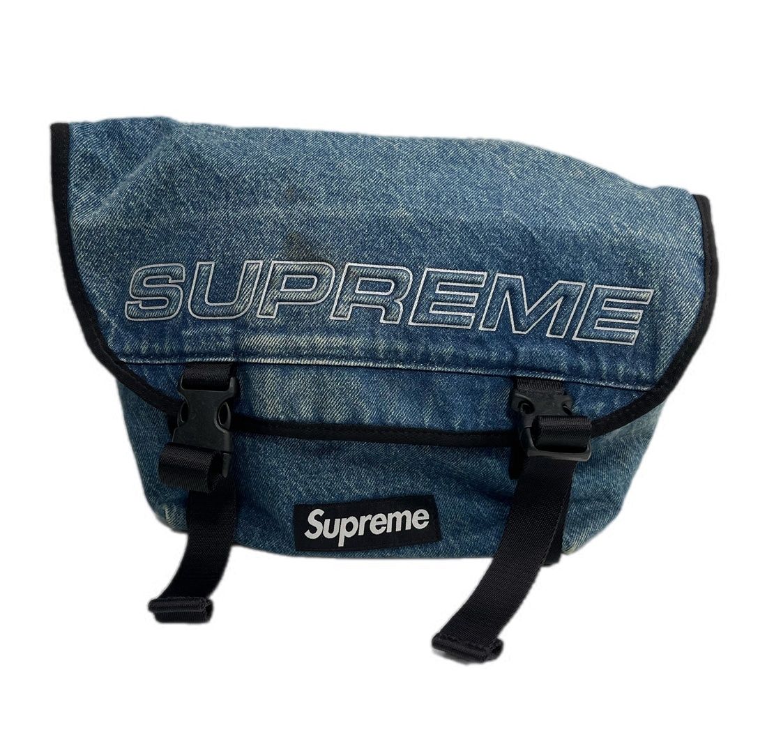 シュプリーム SUPREME 25FW DENIM MESSENGER BAG デニム