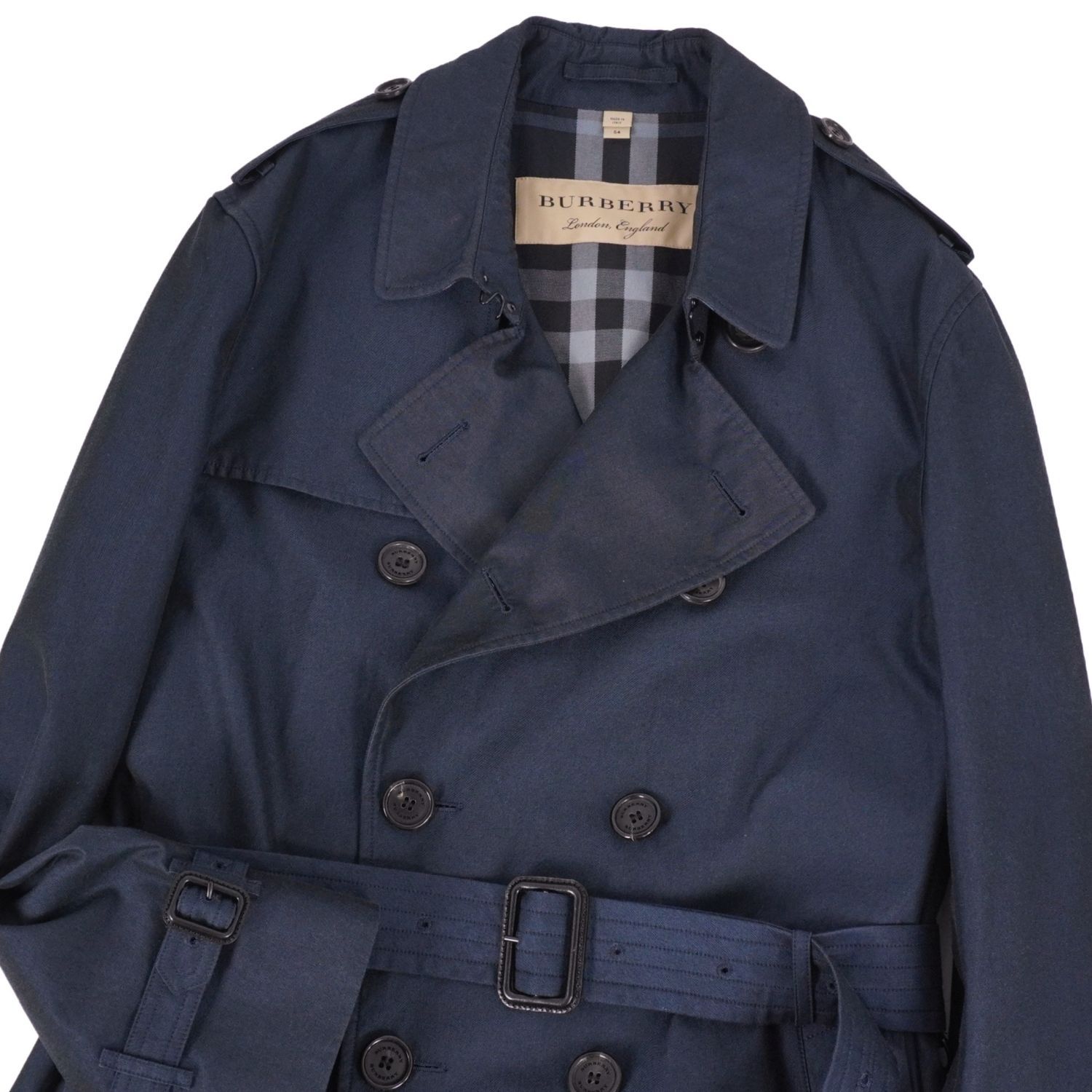 極美品 バーバリー BURBERRY コート トレンチコート コットン100 