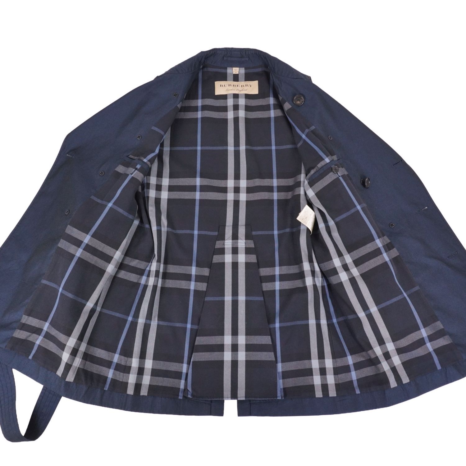 極美品 バーバリー BURBERRY コート トレンチコート コットン100 
