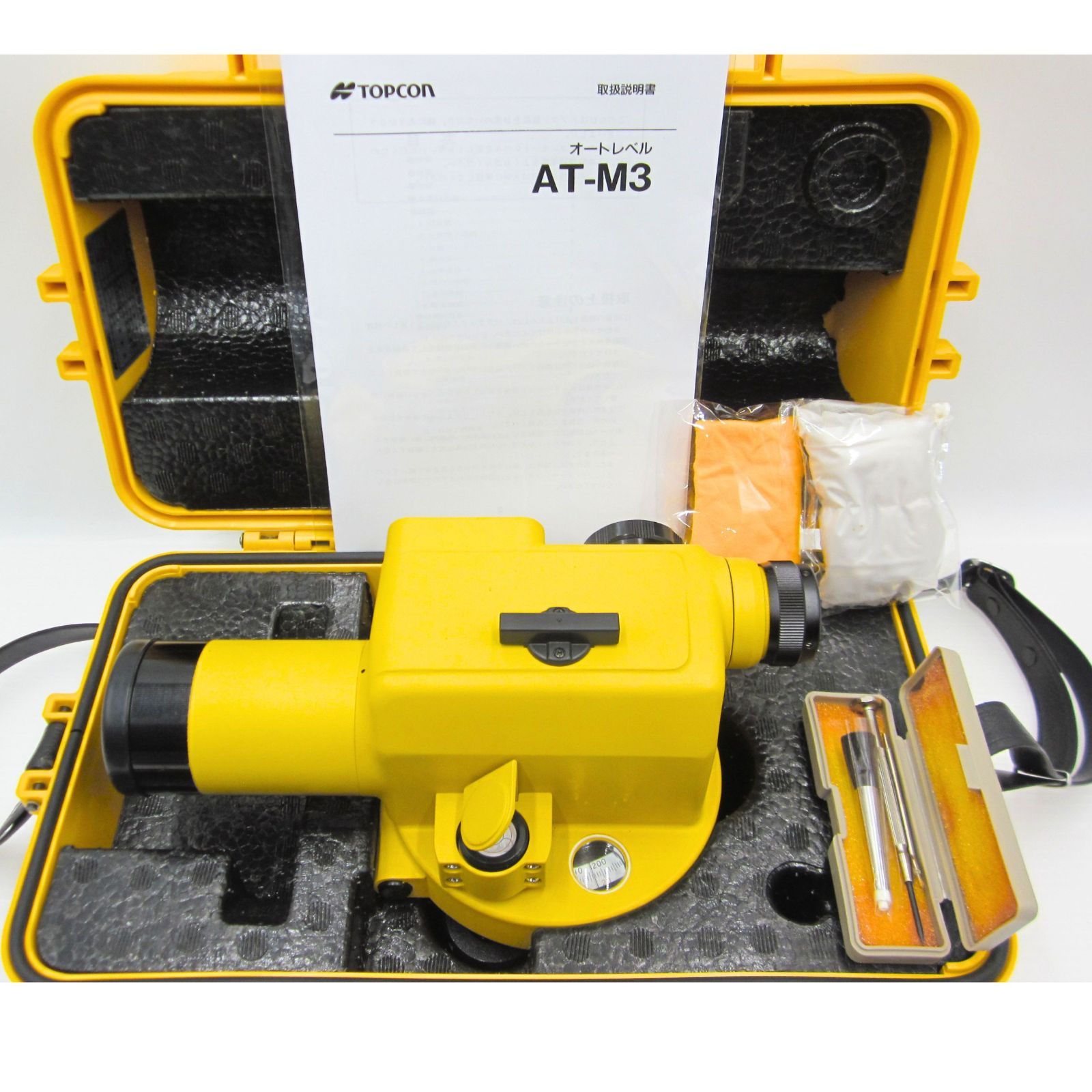 極美品【領収書発行可】TOPCON トプコン オートレベル AT-M3／26倍／3