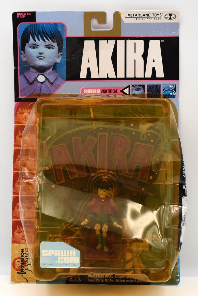 McFARLANE TOYS 3D ANIMATION FROM JAPAN 02 AKIRA AND THRONE