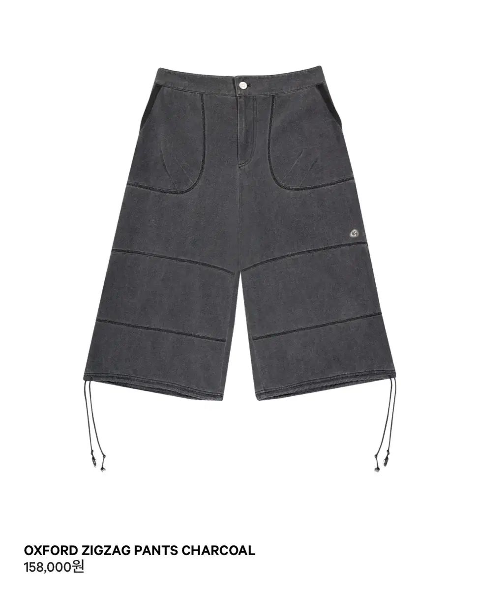 Oxford ZIGZAG ジグザグ パンツ チャコール 1サイズ