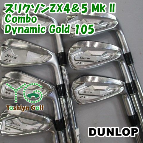 アイアン ダンロップ スリクソンZX4＆5 Mk II Combo/Dynamic Gold 105