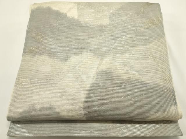 平和屋着物＊夏物　六通柄袋帯　霞文　金銀糸　正絹　逸品　DABH1681cd