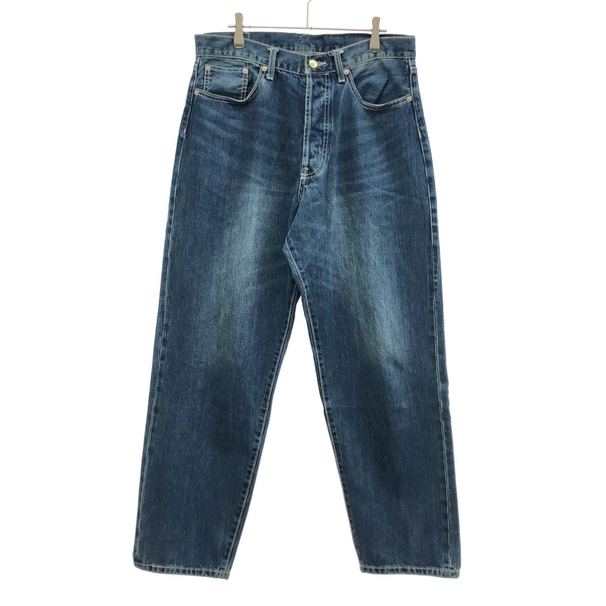 Graphpaper グラフペーパー 24AW Selvage Denim Five Pocket Tapered Pants テーパードデニムパンツ GU243-40183DB インディゴブルー 2 15,798円