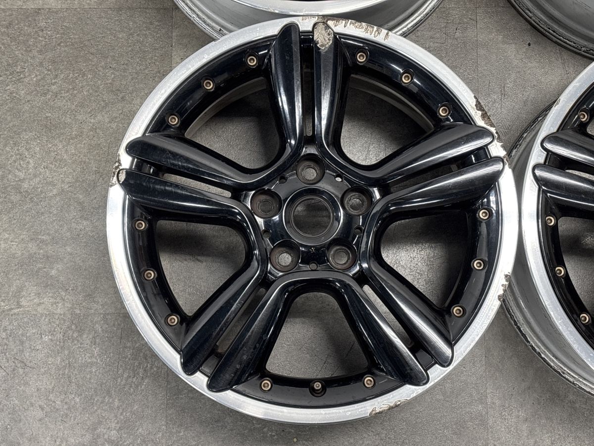夏タイヤ付きR60 MINIクロスオーバー純正ホイール　BSレグノ装着(2ヶ月のみ使用) ミニ mini クロスオーバー r60 純正オプションホイール タイヤ 7.5J 18