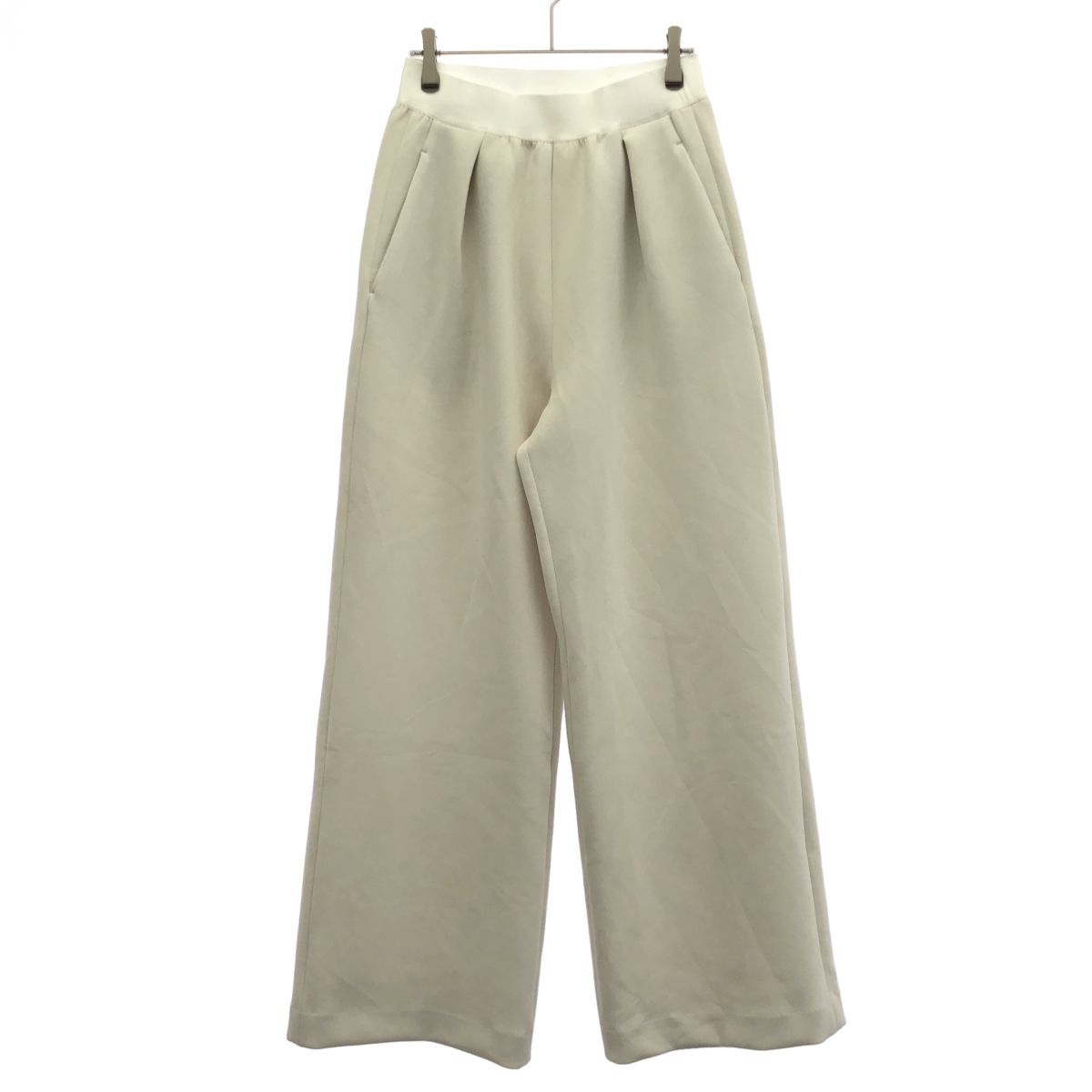MUSE de deuxieme classe ミューズ ドゥ ドゥーズィエム クラス 25SS パンツ 25-030-500-4160 グレー 38