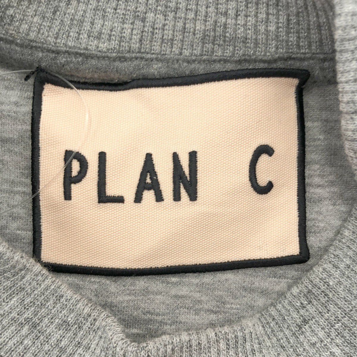PLAN C プラン シー ドロップショルダースウェットプルオーバー