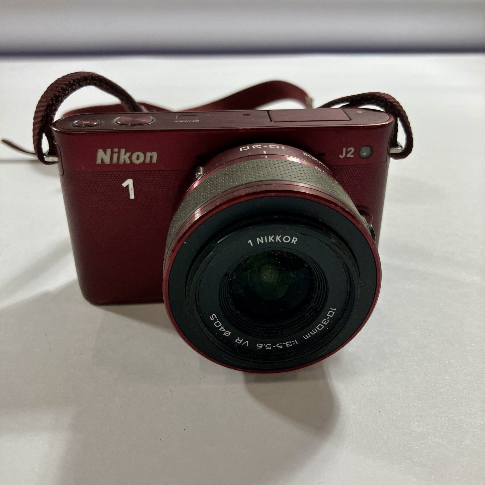 ★ ニコン Nikon コンパクトカメラ デジタルカメラ ニコン1 J VR10-30 レッド ジャンク品