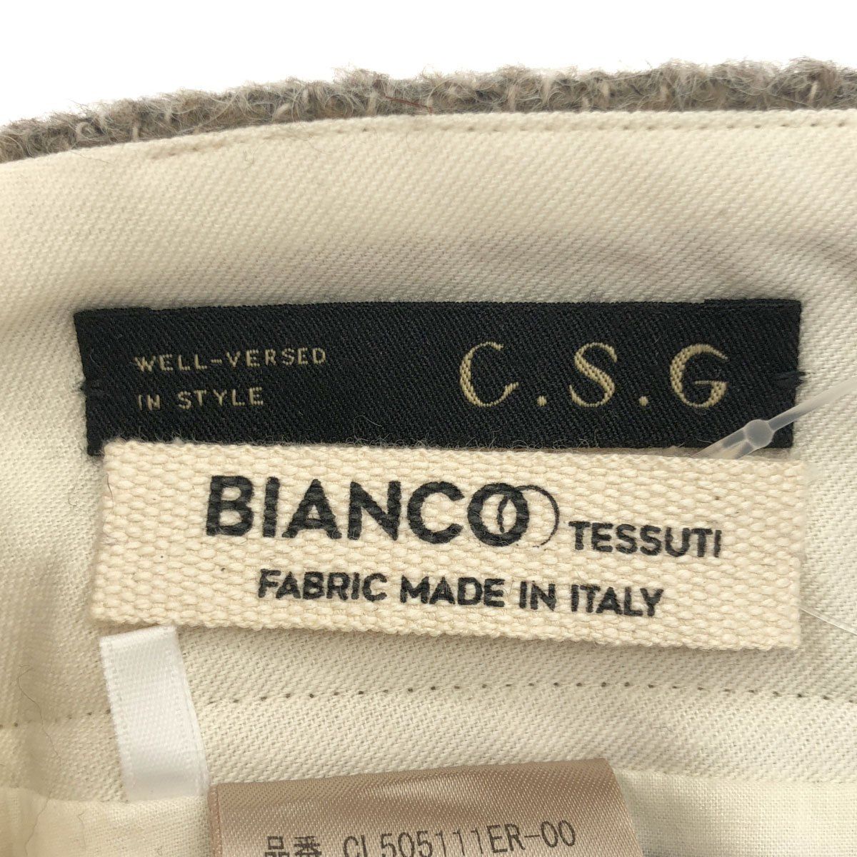 Curensology カレンソロジー 25AW C.S.G ブークレーパンツ Curensology カレンソロジー 25AW ブークレーパンツ CL505111ER-00