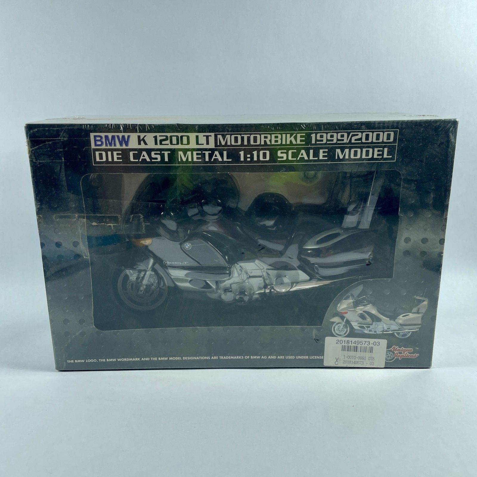 ★ 希少 レア BMW K1200LT MOTORBIKE 1999/2000 DIE CAST METAL 1/10 SCALE MODEL バイク 未開封 現状品