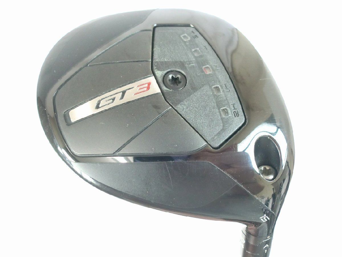 中古品 タイトリスト GT3 フェアウェイウッド 15° TENSEI 1K BLUE 55 S