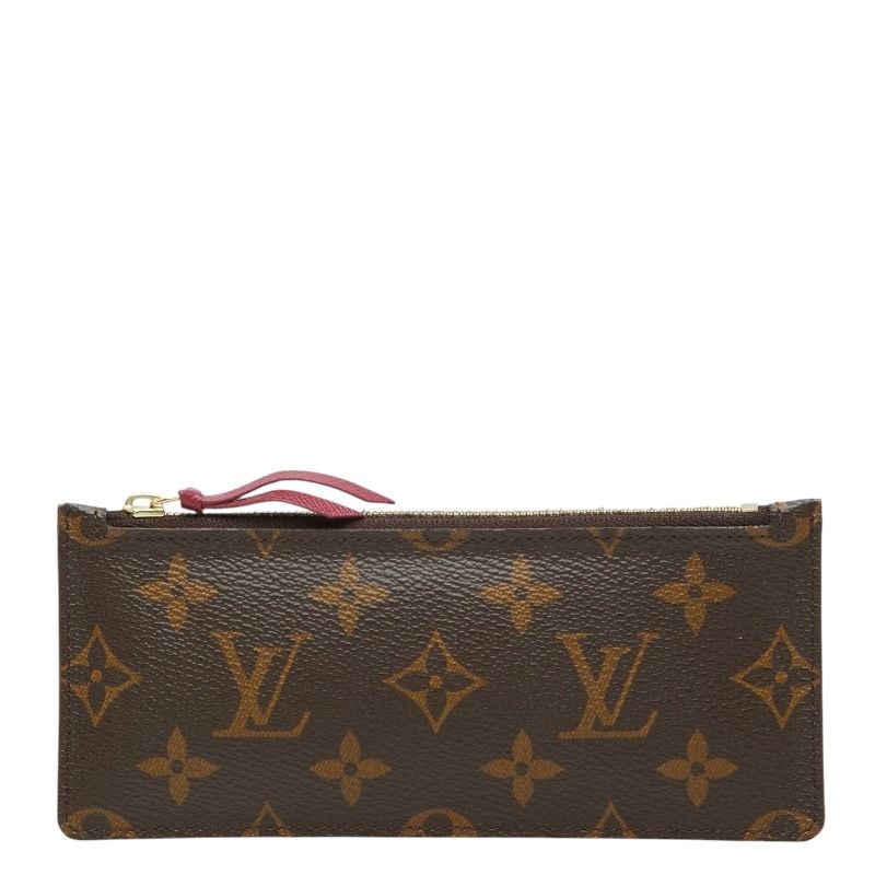 ルイ ヴィトン モノグラム ポルトフォイユ ジョセフィーヌ 付属 コインケース ポーチ ブラウン PVC レザー レディース LOUIS VUITTON【1-0273911】