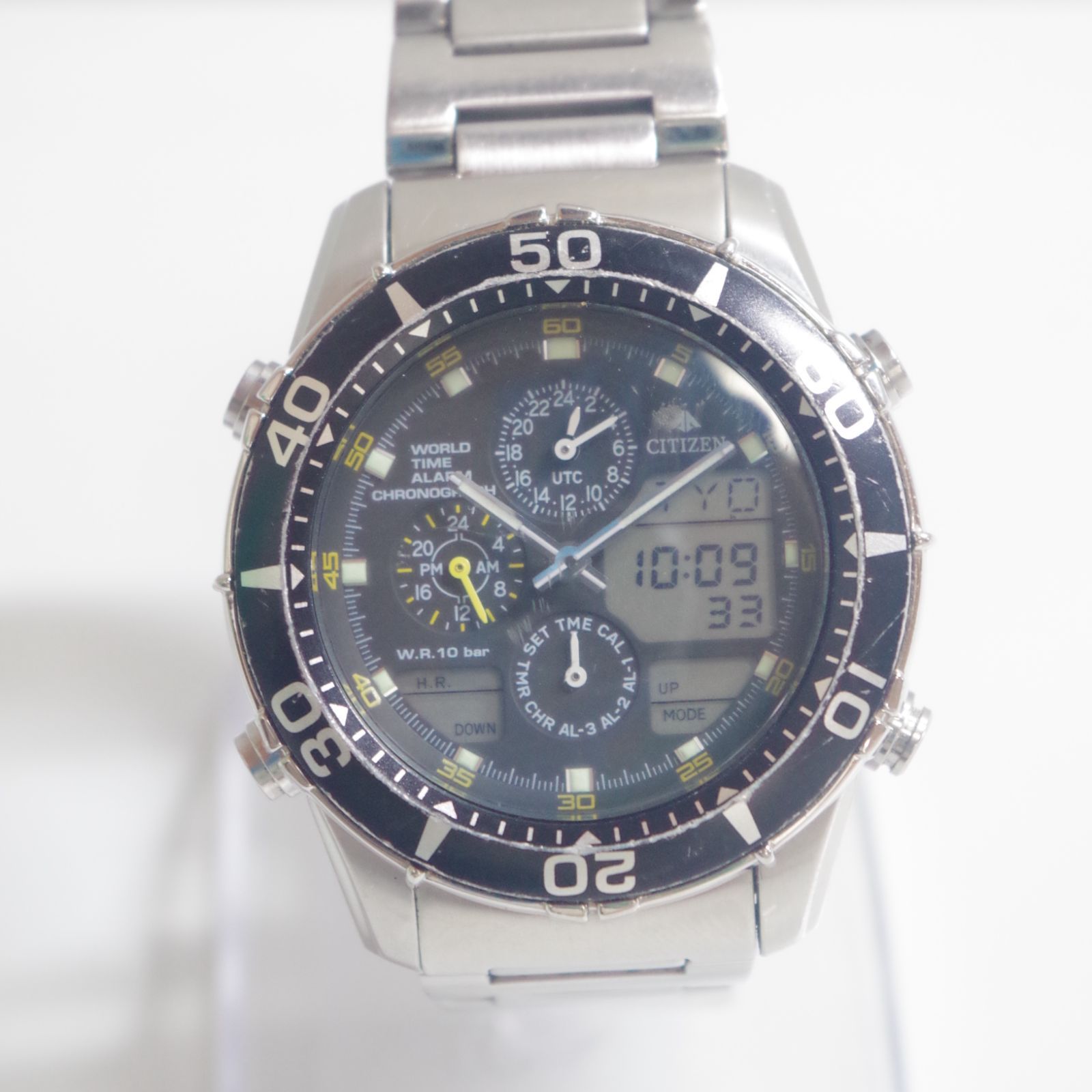 A7026 【稼働新品電池】シチズン/プロマスター/アナデジ腕時計/C300