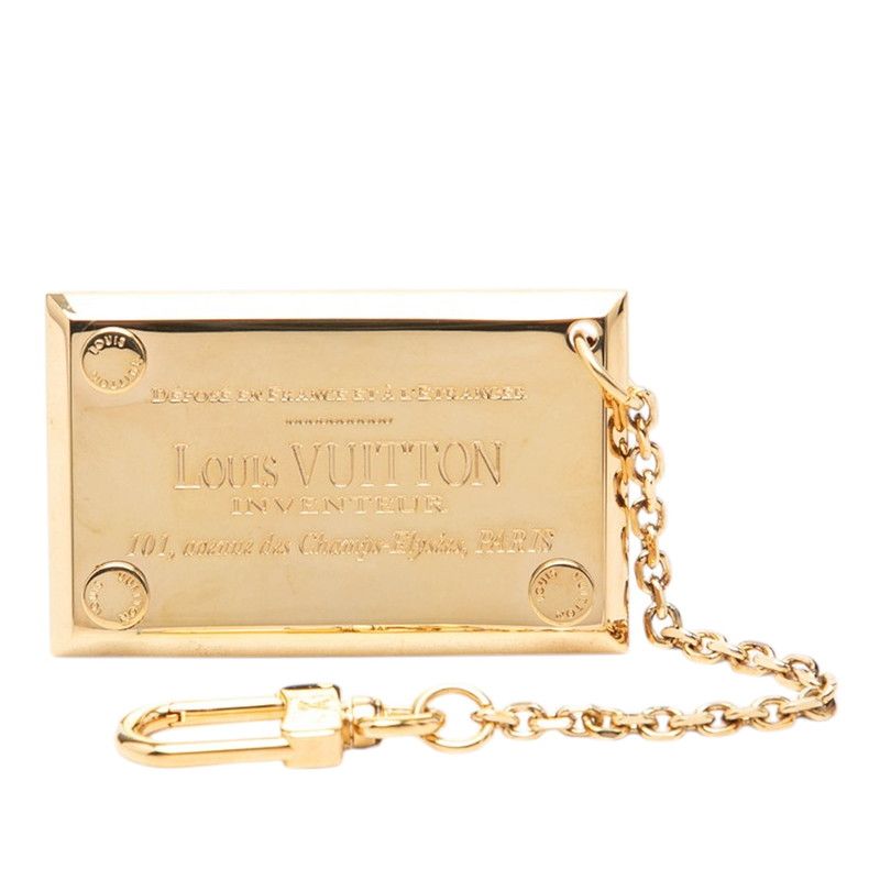 ルイ ヴィトン M93491 付属品 ミラー チャーム ゴールド メッキ レディース LOUIS VUITTON【1-0275235】