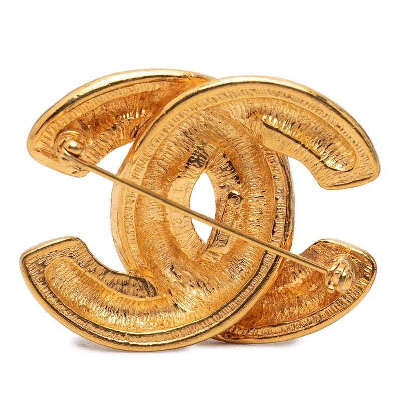 シャネル ココマーク ブローチ ゴールド メッキ レディース CHANEL【1