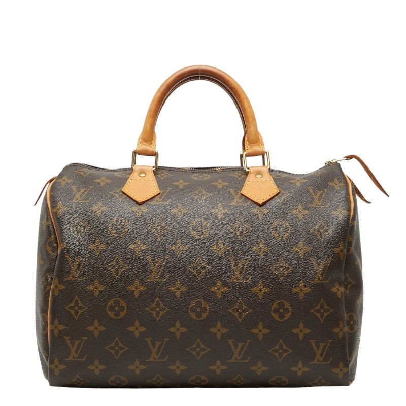 ルイ ヴィトン モノグラム スピーディ30 ハンドバッグ ミニボストンバッグ M41526 ブラウン PVC レザー レディース LOUIS VUITTON【1-0276526】