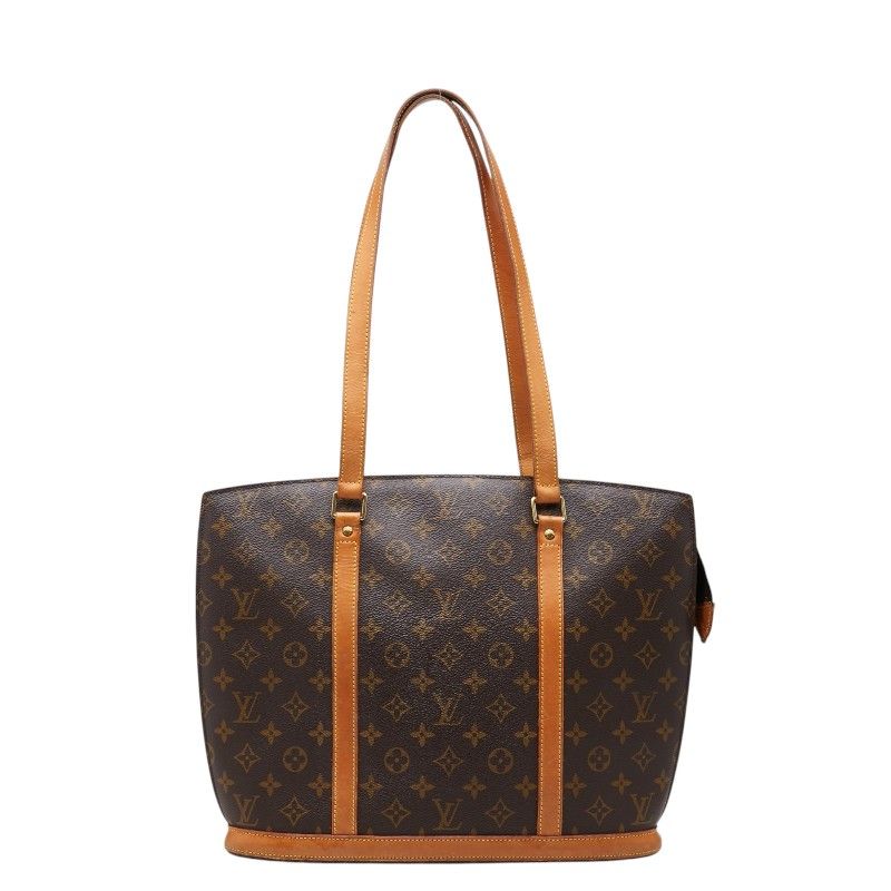 ルイ ヴィトン モノグラム バビロン トートバッグ ショルダーバッグ M51102 ブラウン PVC レザー レディース LOUIS VUITTON【228-77109】