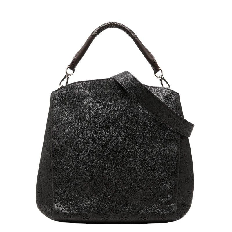 ルイ ヴィトン モノグラム マヒナ バビロンPM ハンドバッグ ワンショルダー 2WAY M50031 ブラック レザー レディース LOUIS VUITTON【230-77237】