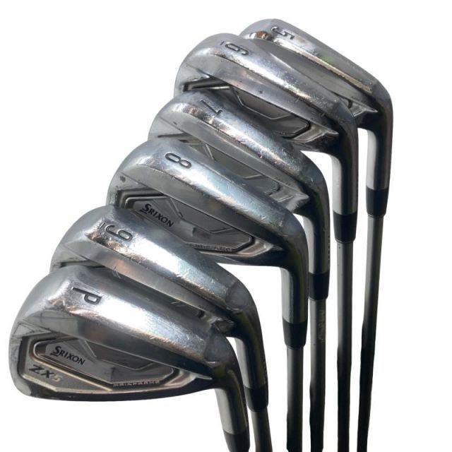 中古】 ダンロップ SRIXON ZX5 6S アイアンセット IR Diamana ZX for