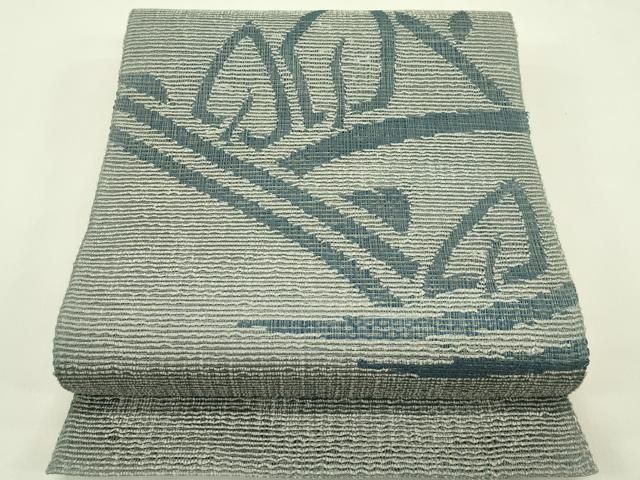 平和屋着物＊夏物　八寸名古屋帯　樹林文　正絹　逸品　未使用　CABI5364rv