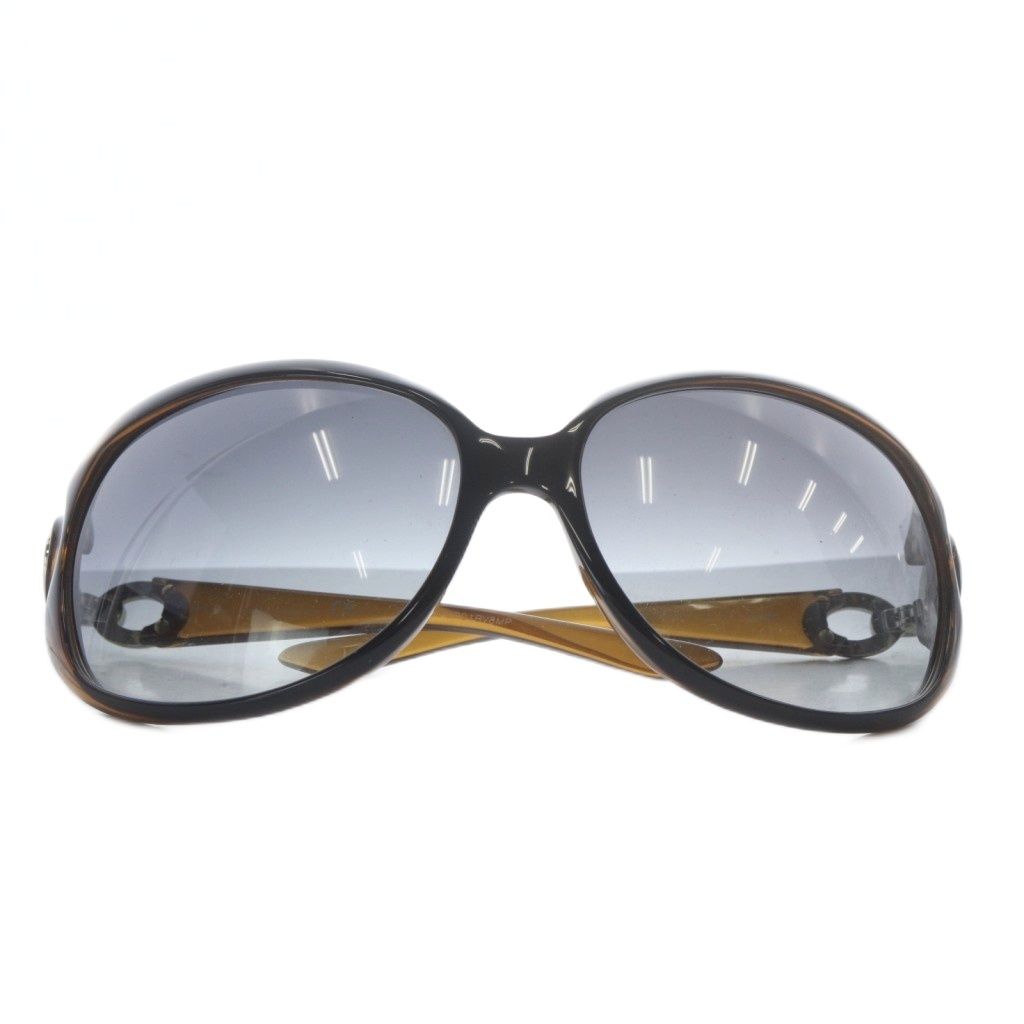 クリスチャンディオール Christian Dior DIOR LADY 1 サングラス グラデーション 61□15 105 茶色