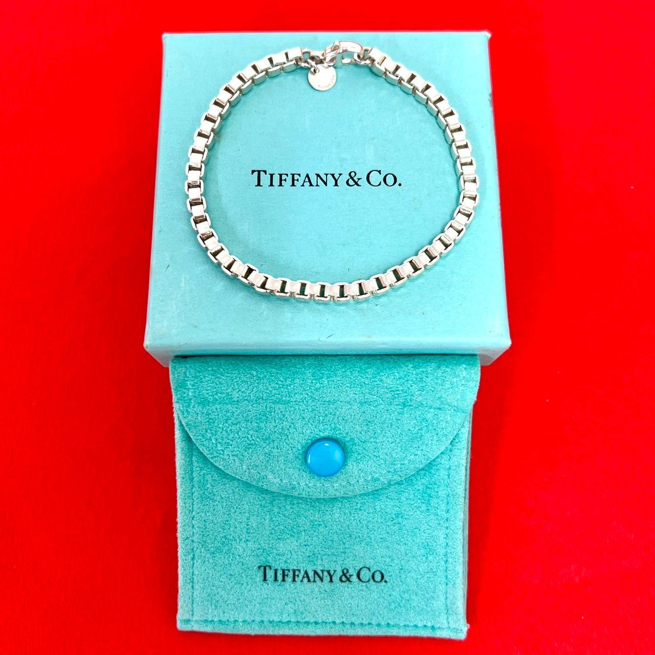 極 美品 箱 袋付き TIFFANY&Co. ティファニー ヴィンテージ ベネチアン